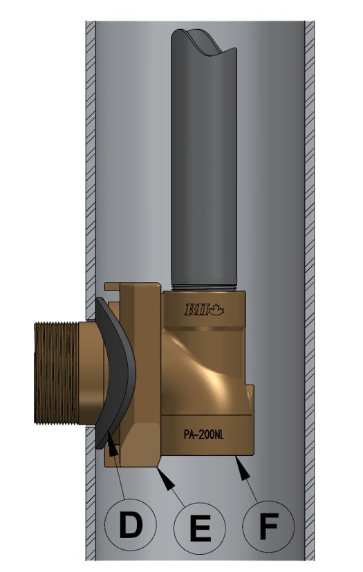Accurately Installing a Slide Pitless Adapter